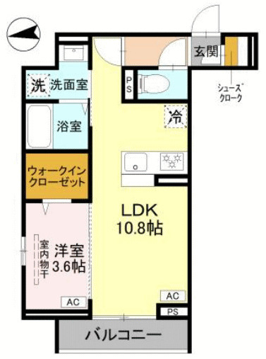 【間取り】 | D-Sereno大和田N