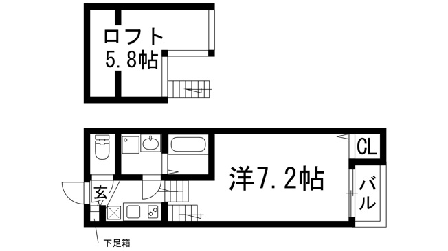 【間取り】 | フェリーチェRSK