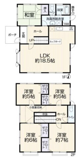 【間取り】 | 大津市清和町1-6　中古戸建