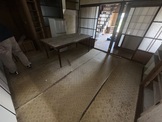 自由なDIYや作業場に◎福島県本宮市白岩字塩ノ崎のキッチン|ふすまを外してワンルーム状にも。間取りの変更も自由自在