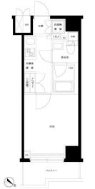 ルーブル川崎貝塚弐番館の間取り