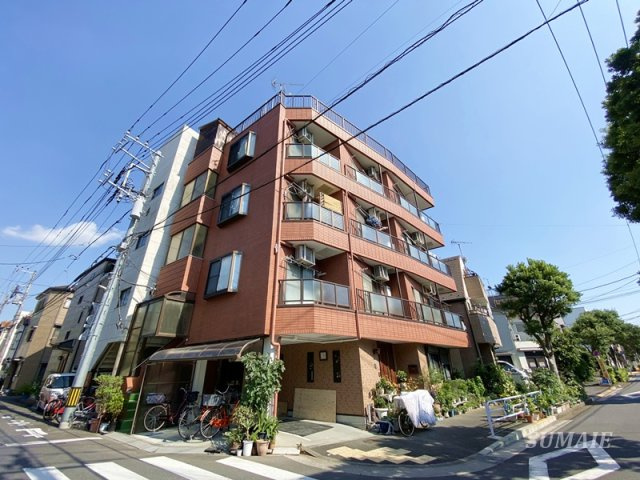 キャスティール四倉の外観|タイル張りの外観です☆