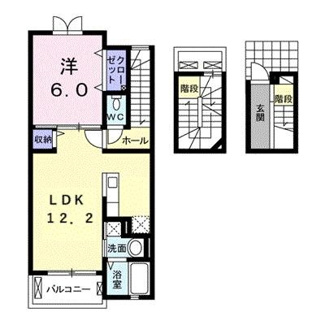 【間取り】 | グラン　メゾンＡ