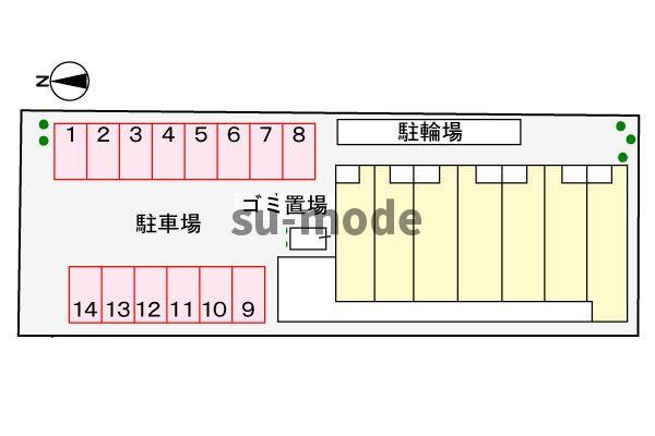 サウスピュアの地図