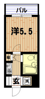 【間取り】 | ルピナス横浜青木橋