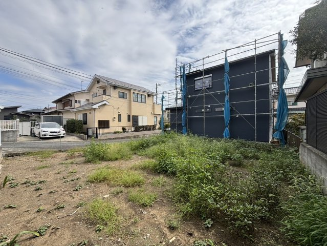 二宮町第1新築戸建の外観|現地外観写真（2026年10月撮影）