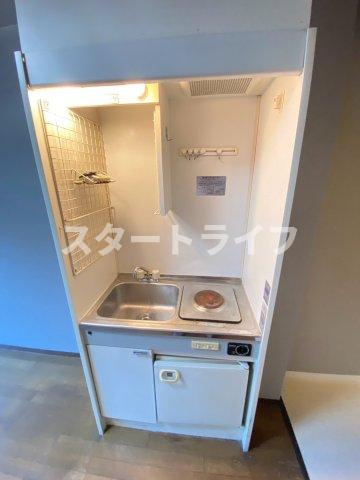 大阪市東淀川区淡路１丁目の賃貸マンションのキッチン