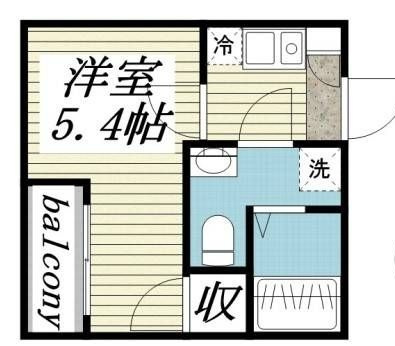 Ｌｉｂｅｒｔａ高砂の間取り|間取りです。
