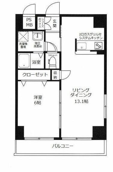 ロイヤルヒルズ浦和岸町の間取り|間取りです。