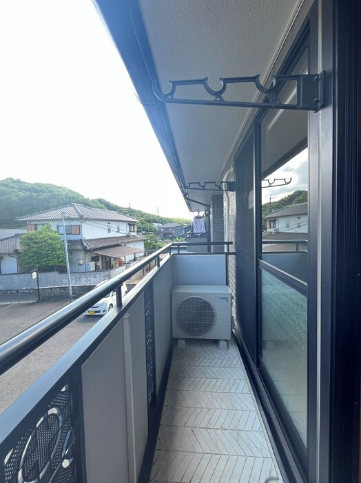 ベルデュール A棟のバルコニー