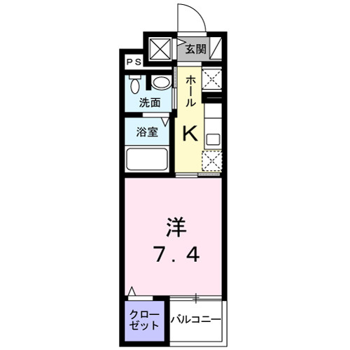 ブルージュの間取り