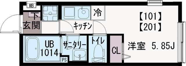 Ｋ・Ｓ武蔵関の間取り