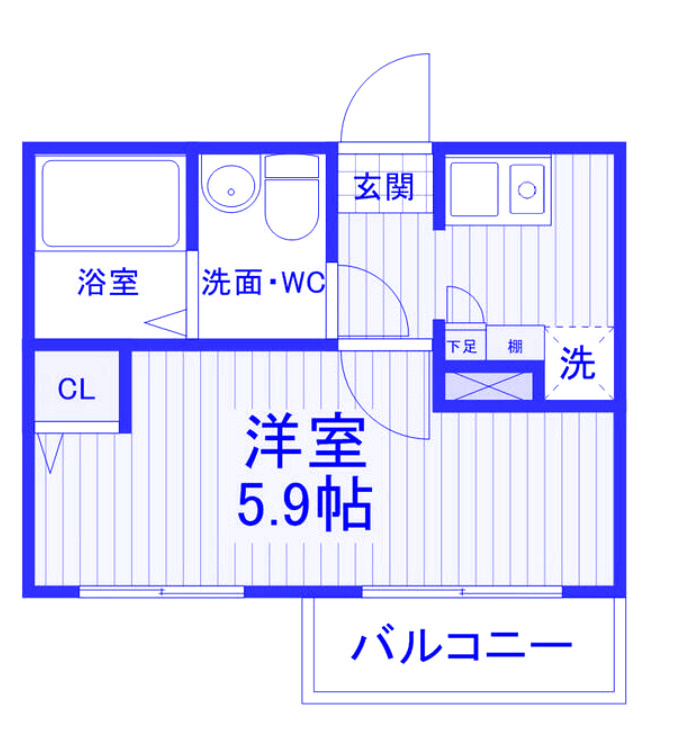 ブルーム浦和元町の間取り