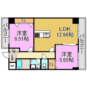【間取り】 | レーヴメゾン三国ヶ丘