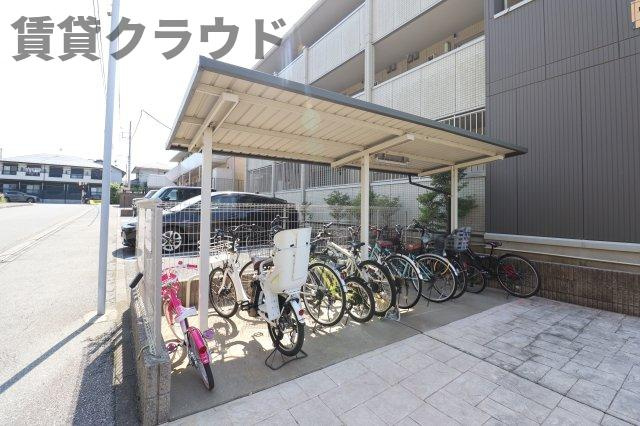 プリムヴェールのその他共用部分|駐輪場