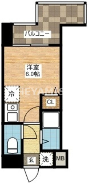 S-FORT長崎興善町の間取り