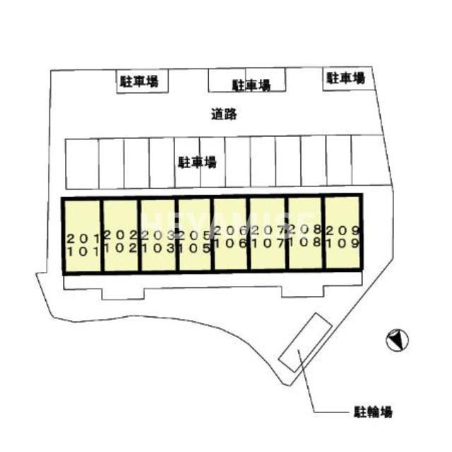 久山２１の区画図