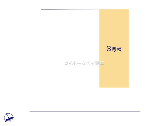 【区画図】 | 海部郡蟹江町源氏１丁目103『仲介料無料』新築戸建て | 3号棟