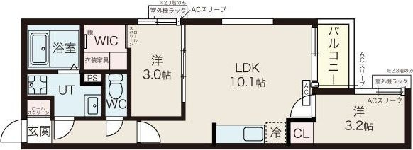 【間取り】 | ilusion荒子