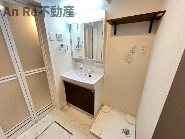 川口市差間３丁目のアパートの洗面所