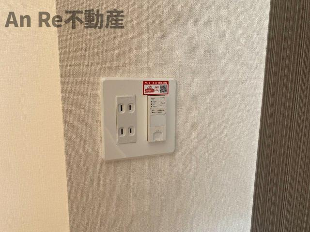 川口市差間３丁目のアパートの玄関