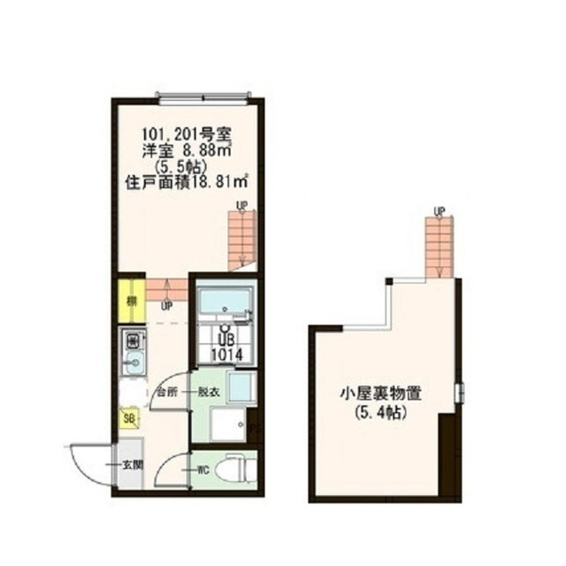 ＡＫレジデンス三軒茶屋 の間取り