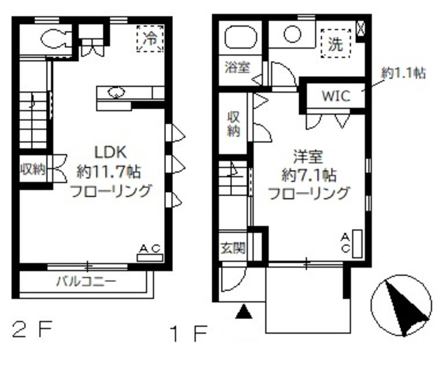 リヴェール武蔵小山の間取り