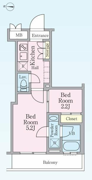 ＨＹ’ｓ　新宿西落合の間取り