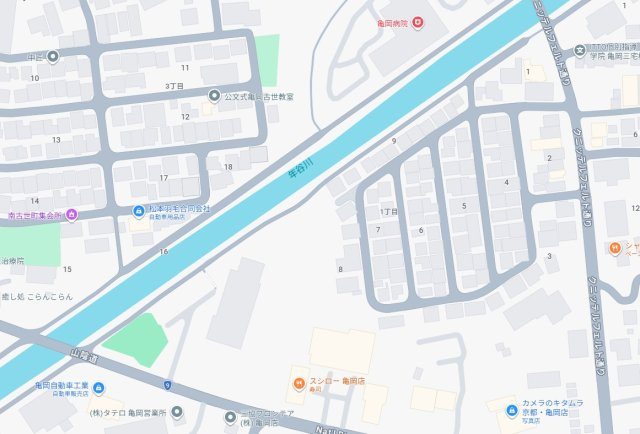 亀岡市三宅町　第3期　新築一戸建ての地図
