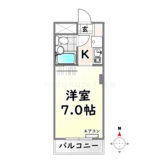 【間取り】 | 第三要ハイツ【名古屋市賃貸・事務所可】