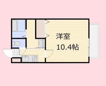 プランドール　Mの間取り