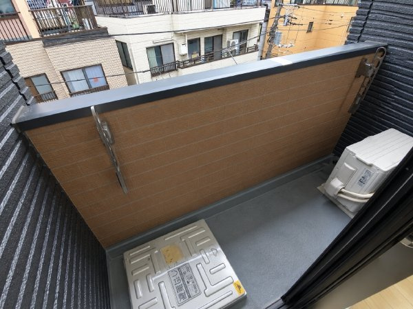 スカイツリープレイスのバルコニー