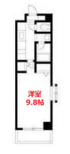 【間取り】 | J−CREST羽田 | お部屋の間取りです。