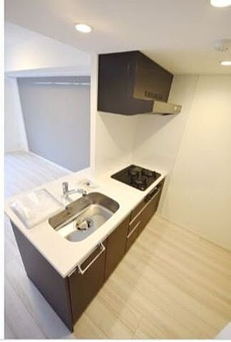 メイクスデザイン入谷アジールコートのキッチン