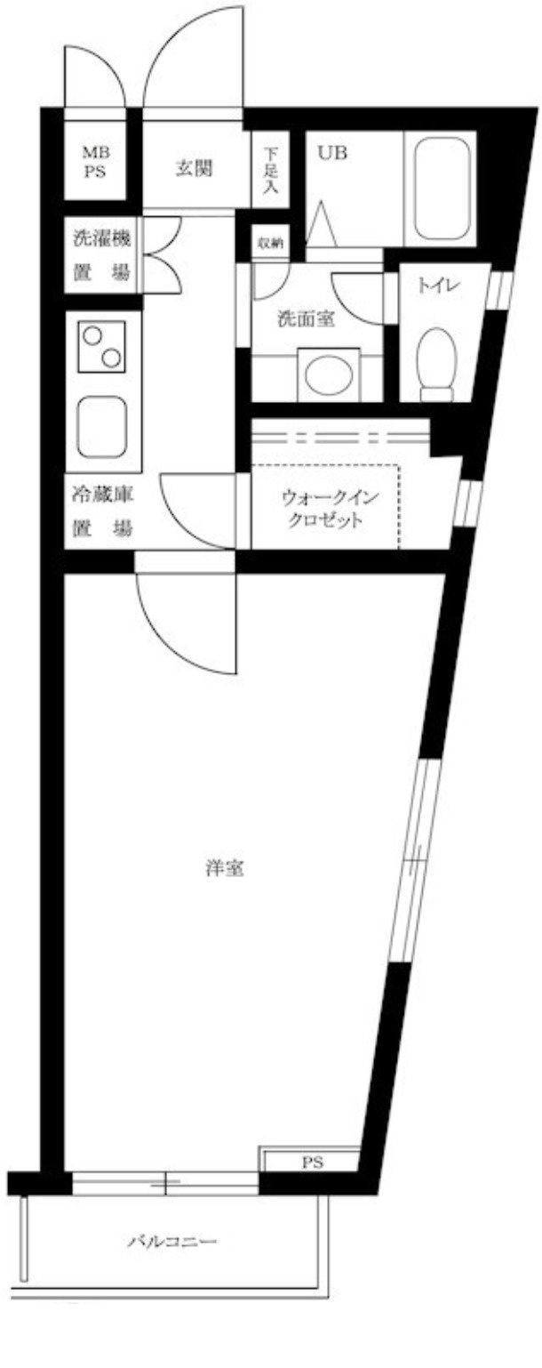 ルーブル芦花公園の間取り|間取り