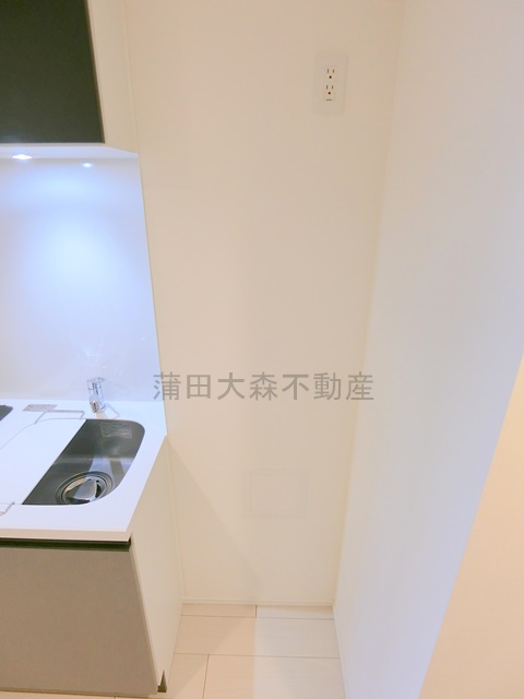 ルネサンスコート大森本町のキッチン|冷蔵庫置き場