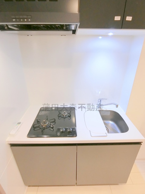 ルネサンスコート大森本町のキッチン|2口ガスシステムキッチン