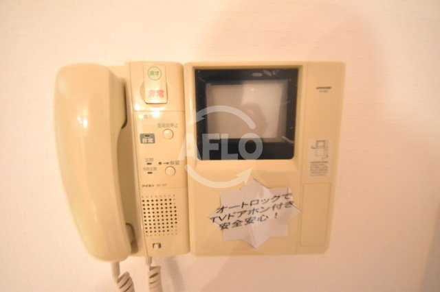 プレミュール阿波座のセキュリティ|プレミュール阿波座　ＴＶ付モニターホン