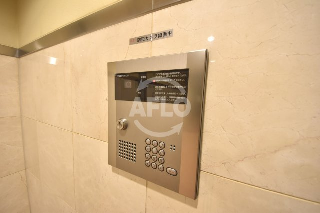 プレミュール阿波座のセキュリティ|プレミュール阿波座　テレビ付きモニターホン