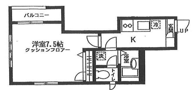 コートクレメントの間取り|間取りです。