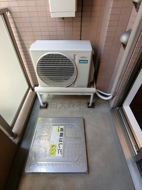 レジディア千鳥町のバルコニー|南向きのバルコニー