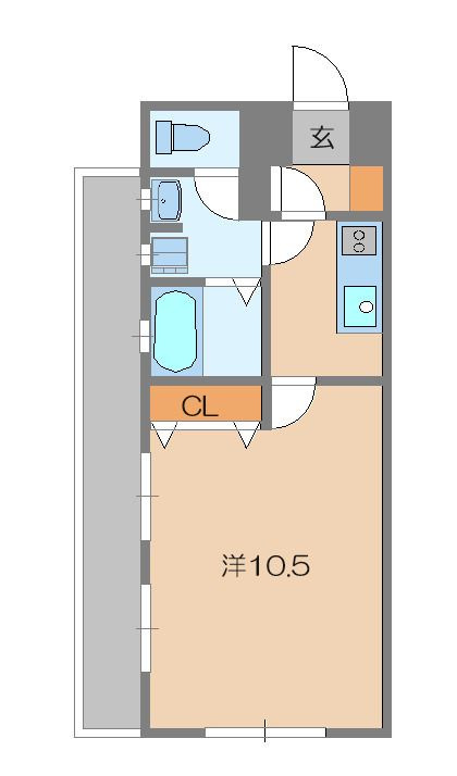 池田山ガーデンハイツの間取り
