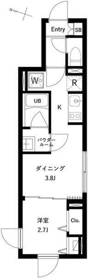 【間取り】 | ＷＨＡＲＦ大井町ｗｅｓｔ