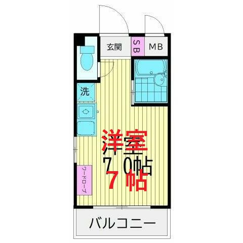 【間取り】 | 蓮沼ハイム