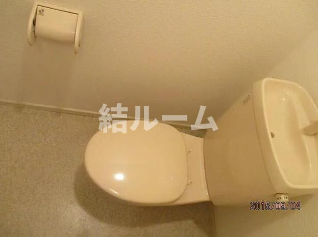 豊島区南池袋３丁目のアパートのトイレ