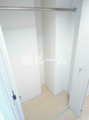 北区東田端２丁目の賃貸マンションの収納