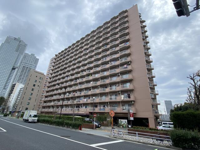 築地永谷コーポラスの外観