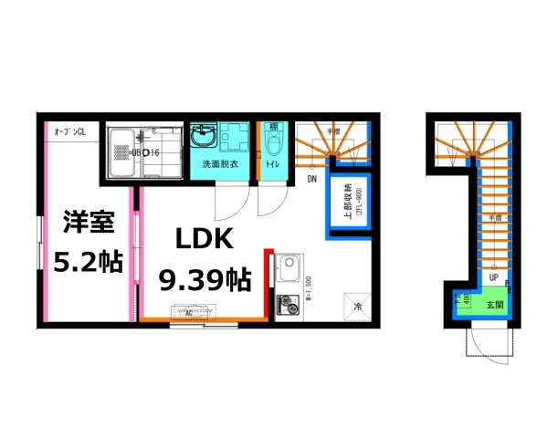 【間取り】 | RadIAnce桜本町【名古屋市賃貸・デザイナーズ】