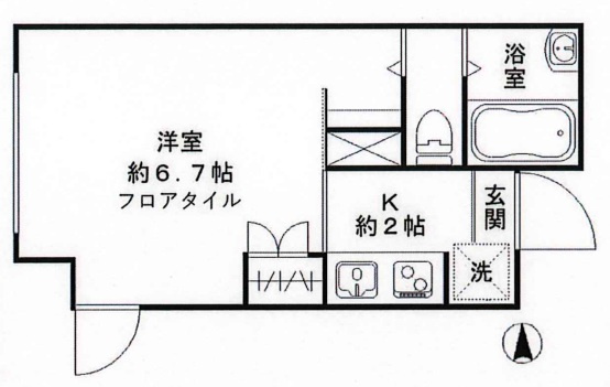 パティオ・デ本郷の間取り