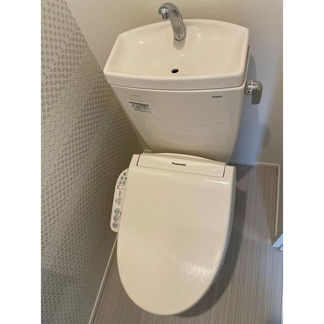 プレジール新江古田のトイレ